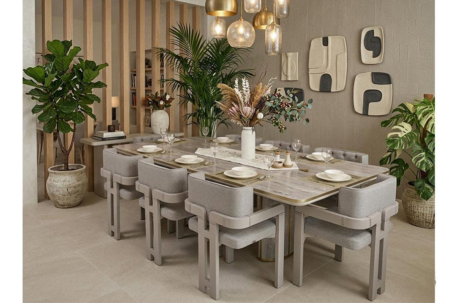 New Nova Dining Table - 10 Seater from mk kabbani furniture