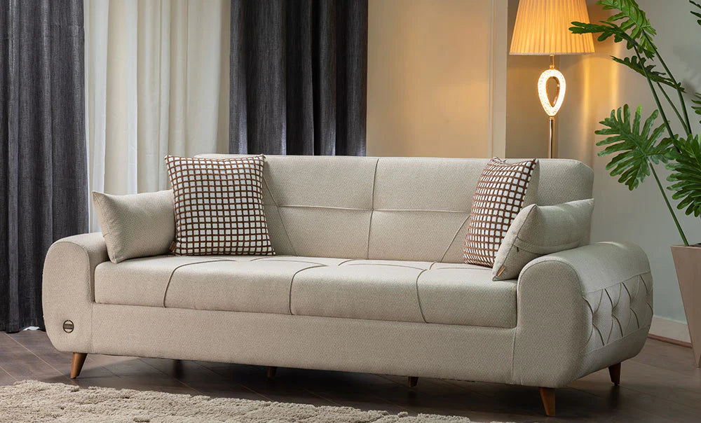 Flash Sofa Bed Beige MK Kabbani KSA